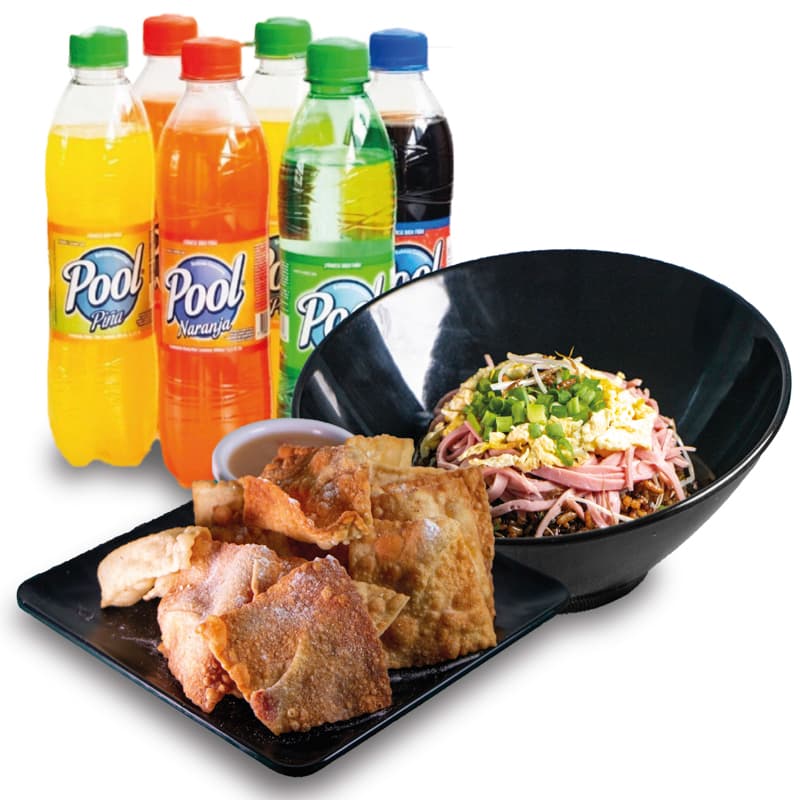 Combo de arroz frito, maripositas chinas + regalo